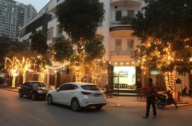 Cung cấp, thi công lắp đèn trang trí quán cafe 48tt27 KĐT Văn Phú