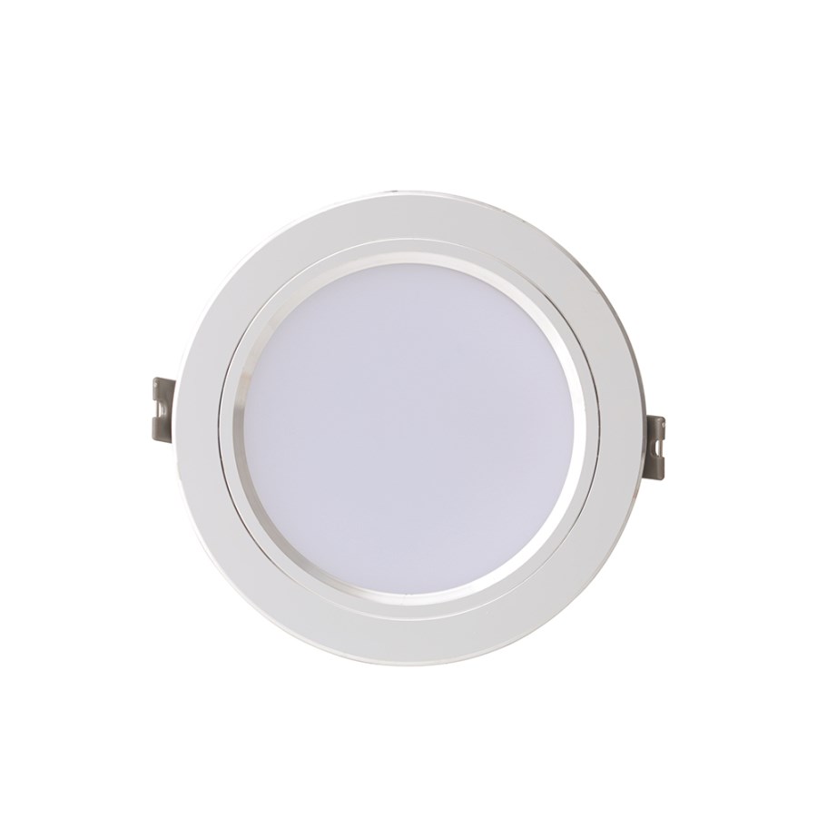 Đèn LED Âm trần Downlight Đổi màu D AT10L ĐM 110/12W  viền bạc- Rạng Đông