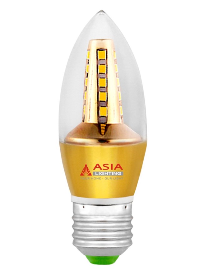 Đèn tròn công suất nhỏ 5W - kiểu nến - Asia