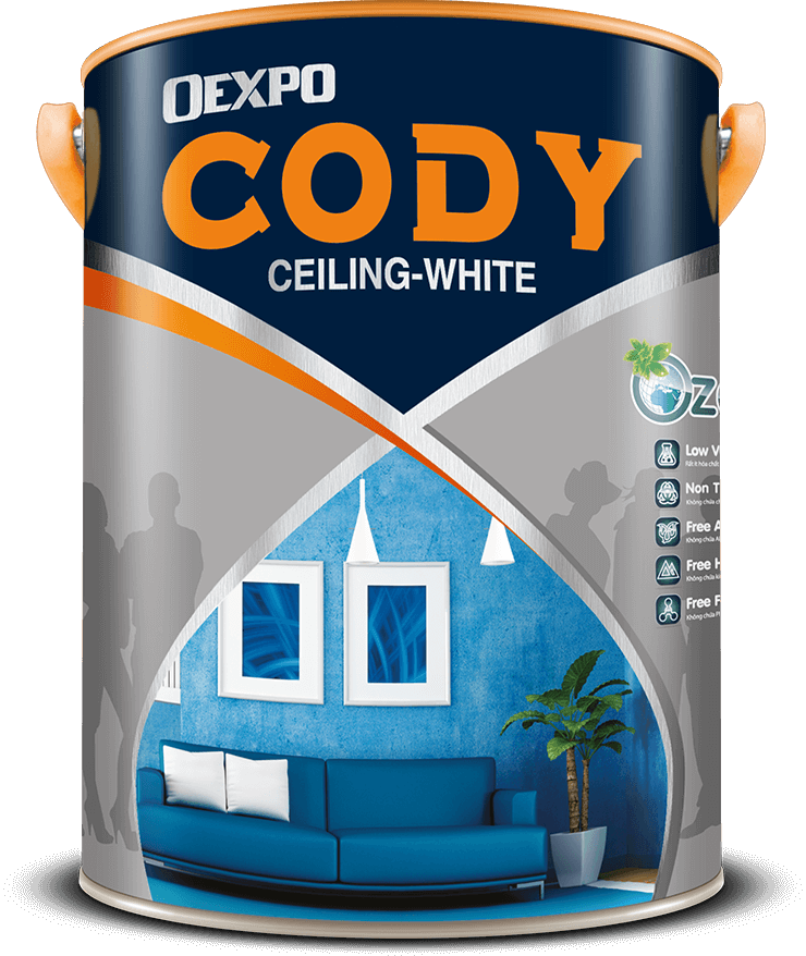 SƠN NỘI THẤT OEXPO CODY CEILING-WHITE