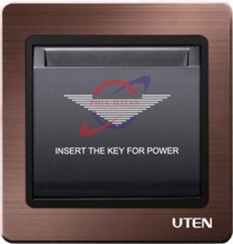 Bộ ổ cắm khóa dùng thẻ cài A5 - Uten