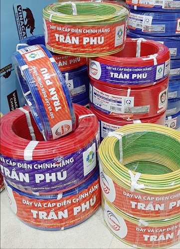 Các loại dây điện Trần Phú