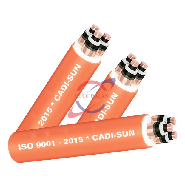 Bảng giá dây cáp điện trung thế ruột đồng băng đồng 0.055 - Cadisun