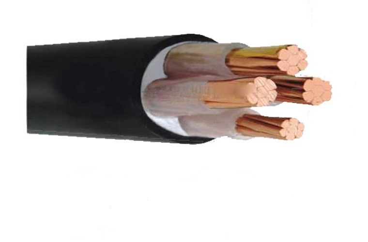 Cáp điện lực hạ thế 0,6/1kV, cách điện XLPE/HDPE. từ 1 đến 4 lõi, tiết diện dây từ 1,5 đến 630mm2