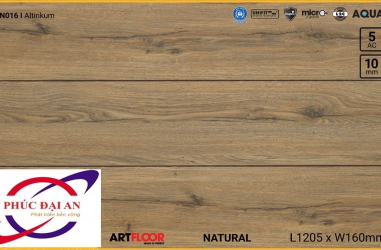 Sàn gỗ Artfloor AN016 – Altinkum – 10mm – AC5