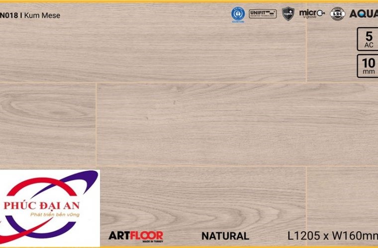 Sàn gỗ Artfloor AN018 – Kum Mese – 10mm – AC5