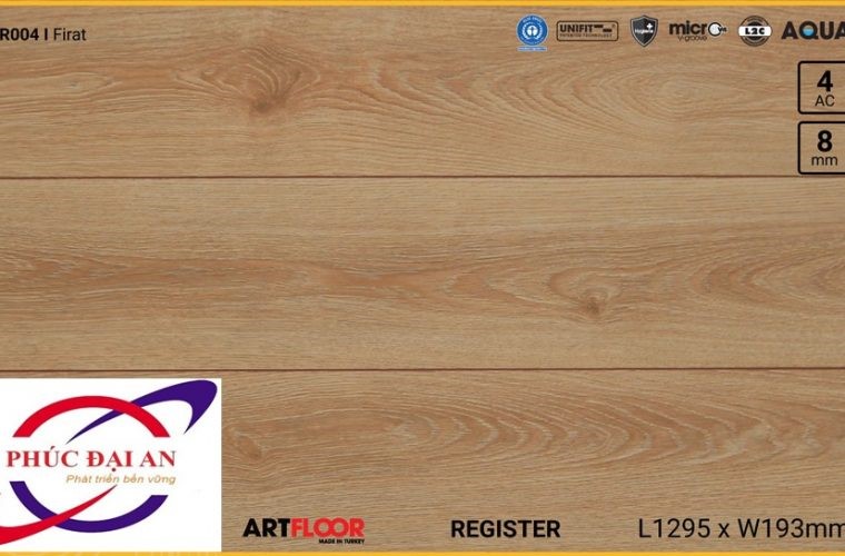Sàn gỗ Artfloor AR004 – Firat – 8mm – AC4