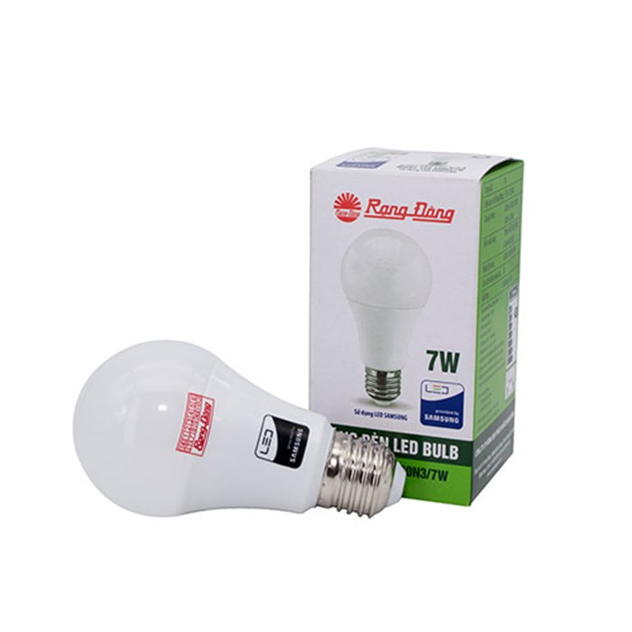 Bóng đèn LED BULB Tròn 7W A60N3/7W.H - Rạng Đông