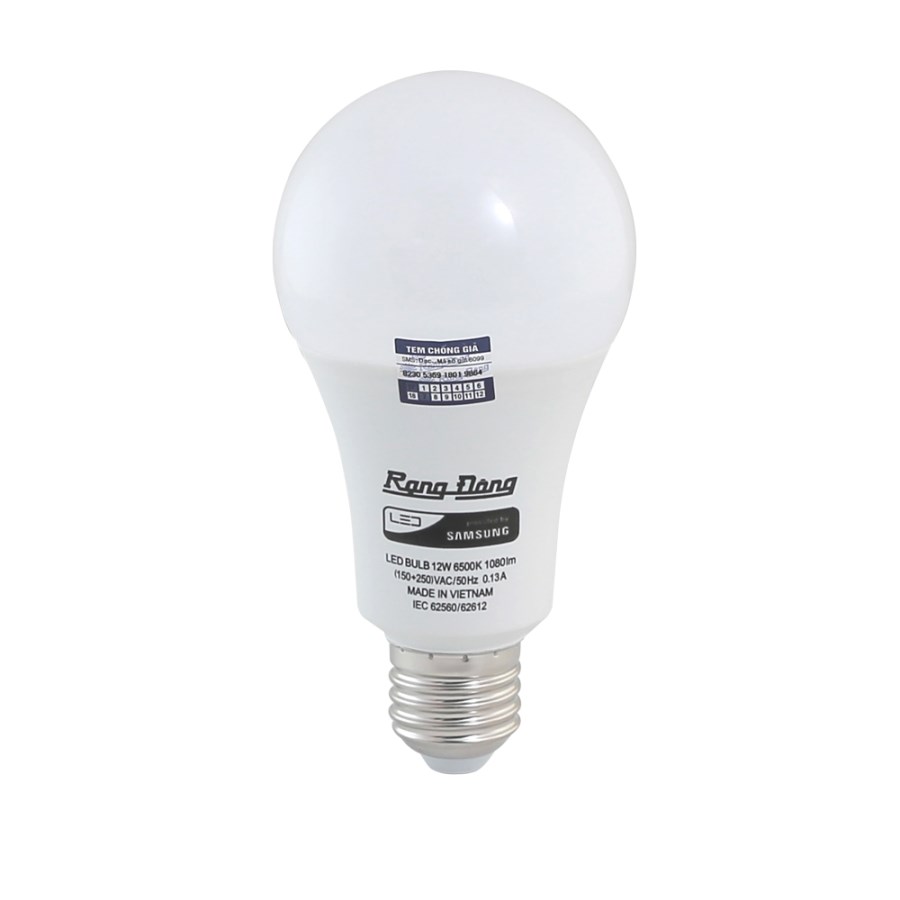 Bóng đèn LED BULB Tròn 12W A70N1/12W.H - Rạng Đông