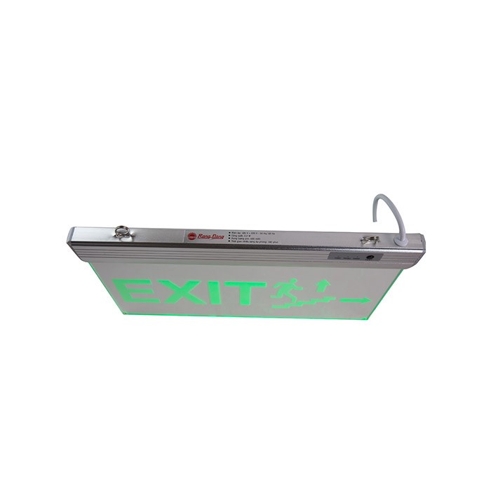 Đèn LED Exit Chỉ dẫn 2 mặt 2W (D CD01 40x20/2.2W) - Rạng Đông