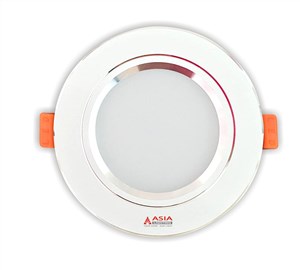 Đèn âm trần mặt trắng 7W - D90 (MT7-DS)  - Asia