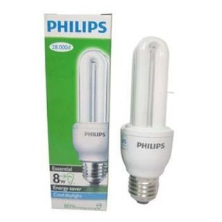 Bóng compắc Essential 8W philips
