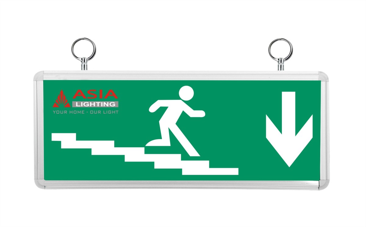  Đèn chỉ dẫn: Đi xuống cầu thang - Asia