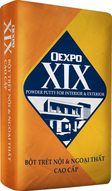 BỘT TRÉT OEXPO XIX POWDER PUTTY FOR INTERIOR & EXTERIOR