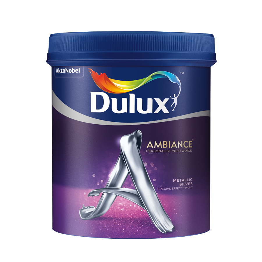 Dulux Ambiance Special Effects Paints (Metallic Silver)
