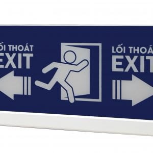 Đèn Exit – Đèn chỉ dẫn lối thoát 2 mặt - TLC 