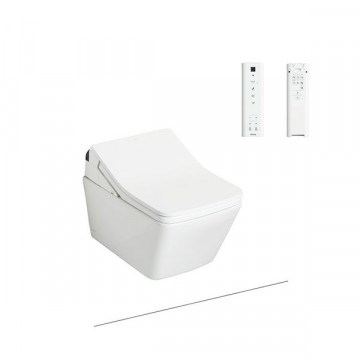 Bàn cầu treo tường kèm nắp rửa điện tử WASHLET seri SX (Có tính năng tự động xả) - Toto