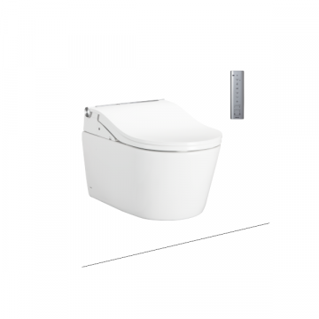 Bàn cầu treo tường kèm nắp rửa điện tử WASHLET seri RW - CW542HME5UNW1 TCF801CZ WH172AT - Toto