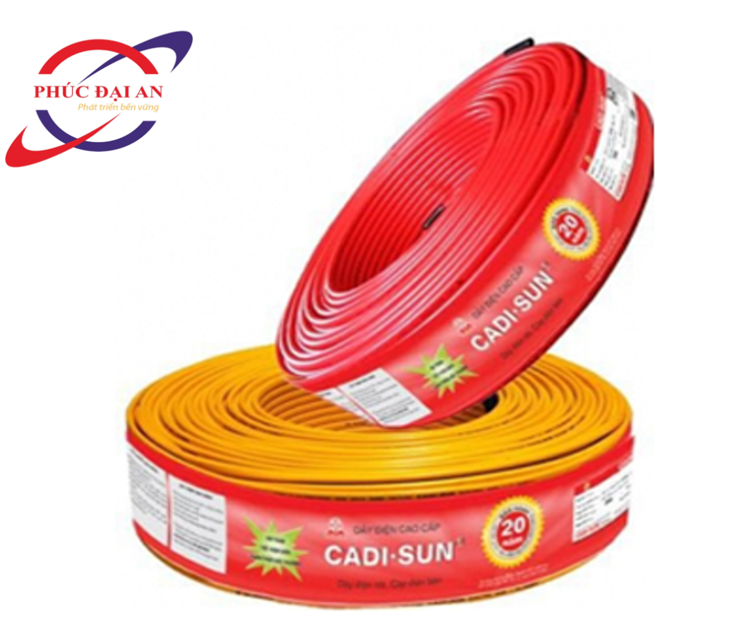 Dây điện đôi mềm dẹt (Cu/PVC )VCTFK 2x1.5 Cadisun