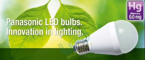 đèn led bulb panasonic không chứa thủy ngân